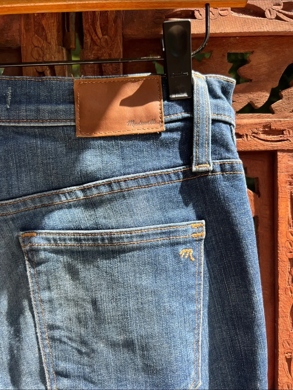 Madewell High-Riser Skinny Skinny Jeans in Medium Blue Wash